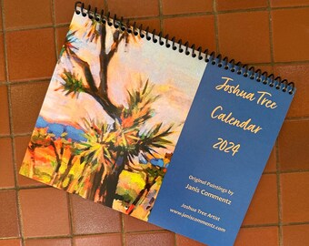 SPRING SALE  Joshua Tree Calendar 2024