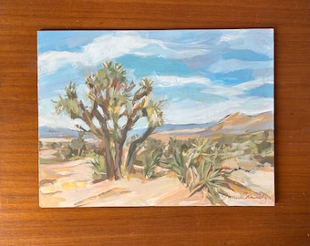 Painting - Original of Joshua Tree Afternoon 9x12 unframed