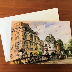 Cartão 5x7 Jardin du Luxembourg
