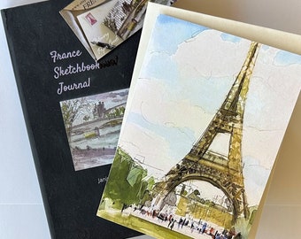 Card 5" x 7" Eiffel Tower