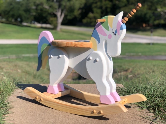 unicorn horse rocker