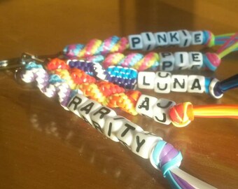 My Little Pony Keychain (with words)