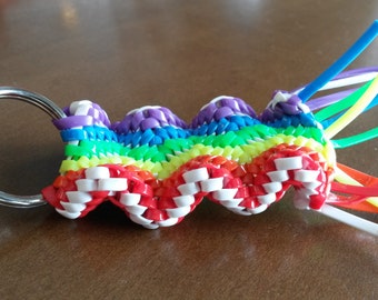 Rainbow LGBT Gay Pride Keychain