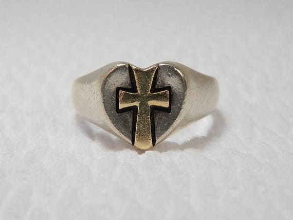 james avery mens cross ring retired