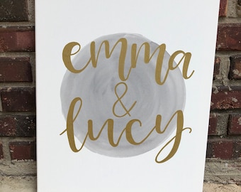 dorm room decor- dorm room- dorm room sign- name sign dorm room- name sign- dorm roomate gift- roomate name sign- dorm- dorm sign