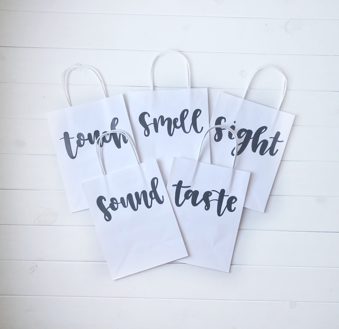 Five senses gift bags 5 senses Valentines Day gift bags Etsy