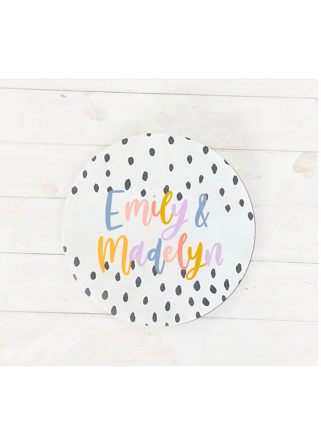 Dorm Room Door Sign Dorm Name Sign Round Sign Door Hanger Etsy UK