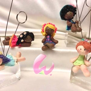 Cold Porcelain Photo Clip Dolls (price for one)