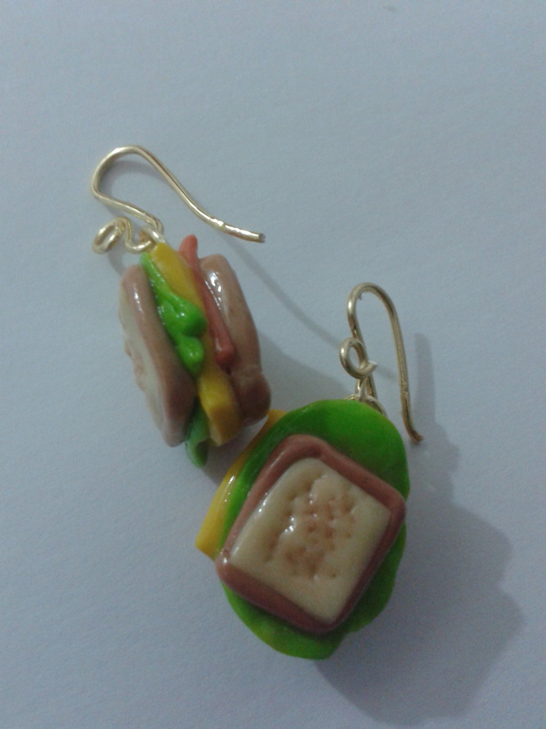 cold porcelain earrings