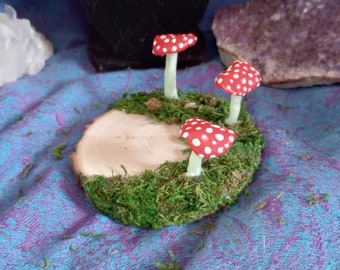 Glow in the Dark Mushroom Display