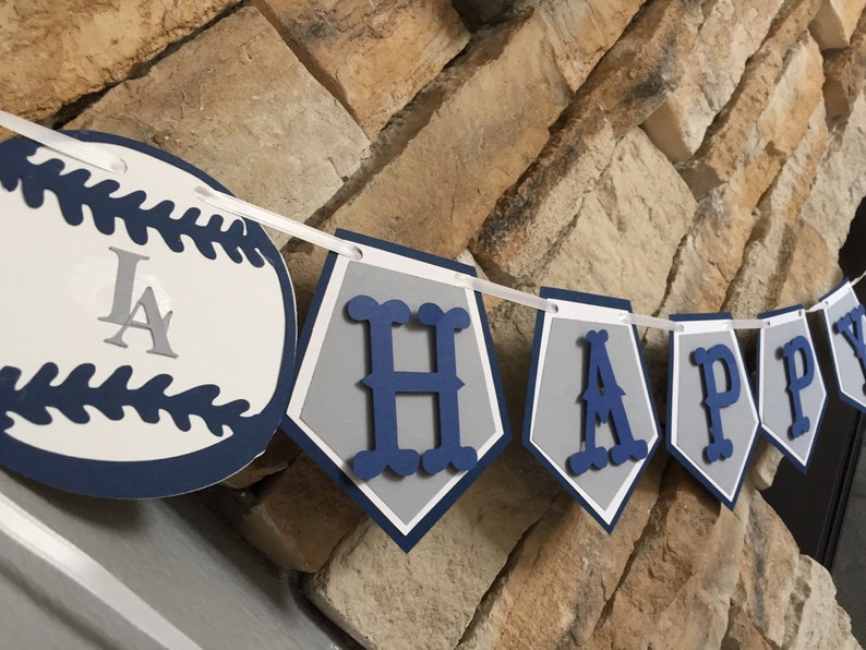 Dodgers Birthday Banner Printables Free