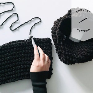 CROCHET PATTERN | Circuit Cowl Crochet Pattern | Beginner Crochet Pattern | PDF Download | Easy Pattern | Crochet Scarf Pattern