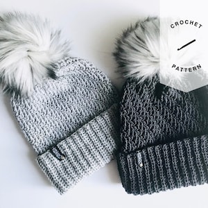 CROCHET PATTERN | Ajax Toque Crochet Pattern | dk yarn | Beginner Crochet Pattern | PDF Download | Crochet Toque | Crochet Hat Pattern