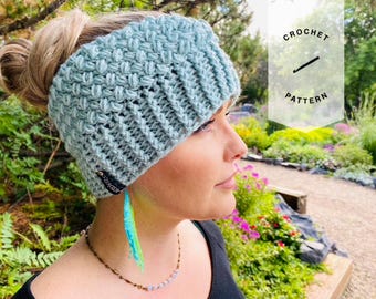 CROCHET PATTERN | Host Headband Crochet Pattern | PDF Download | Crochet Headband | Crochet Headband Pattern