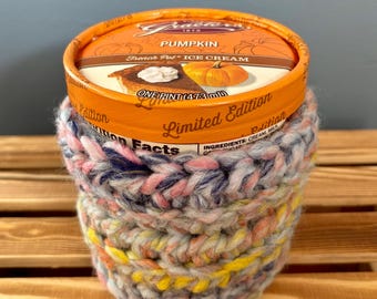 Ice Cream Pint Holder - Crochet