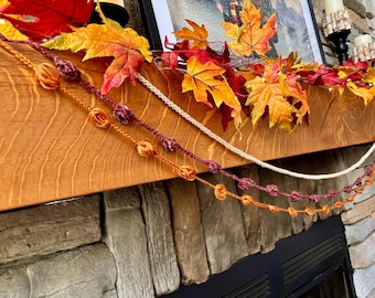 Crocheted Seasonal Garland