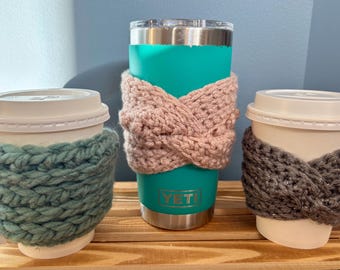 Coffee Cup Cozy - Crochet