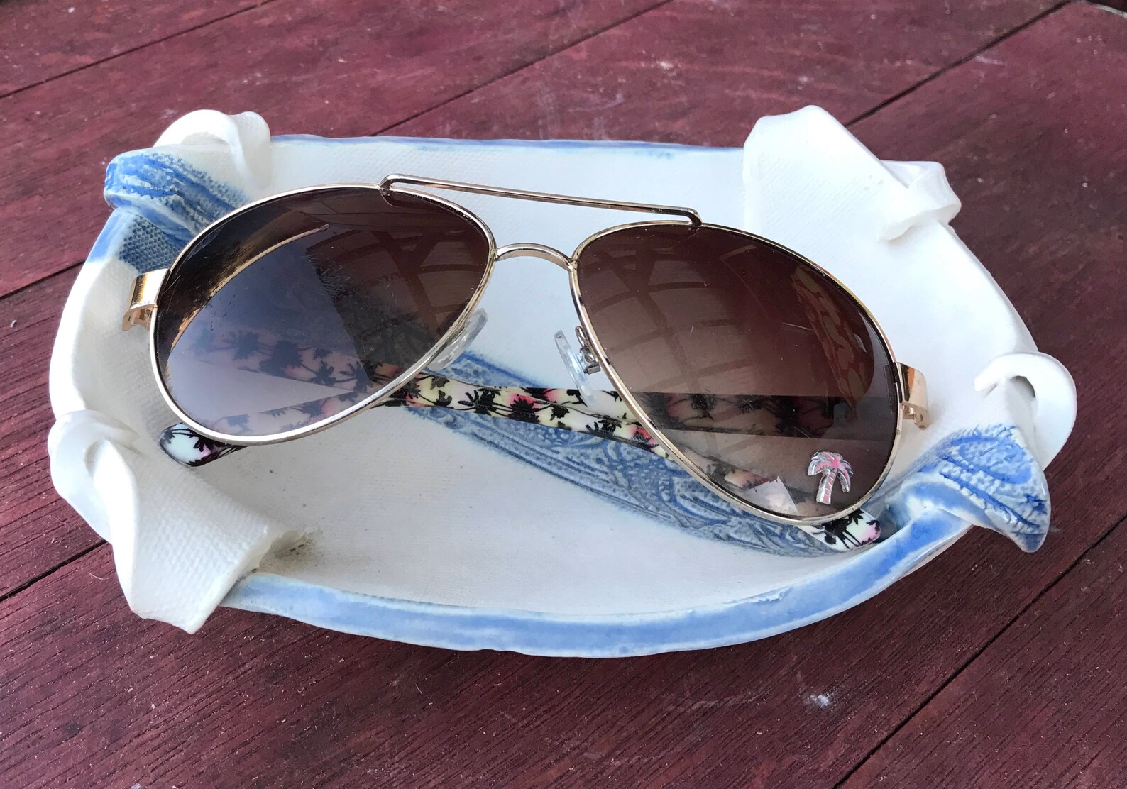 Blue and White Turtle Shell Bowls Set of 2 Etsy