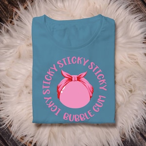 Ms Rachel Sticky Bubblegum Sublimation Design | Icky Sticky Bubble Gum | Ms. Rachel Songs | Kids Ms Rachel Download | Sticky Bubble Gum Song