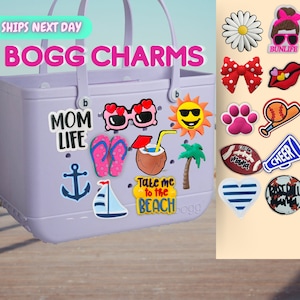 Bogg Bag Charms | Bogg Bag Buttons | Beach Bag Charms | Bogg Charm | Bogg Accessory | Croc Bag Charms