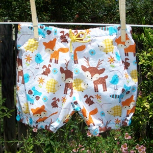 Animal Print Baby Bloomers, 6-12 or 12-18 months