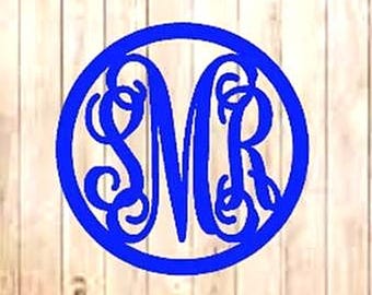Custom 3 Letter Wooden Monogram - Wedding Gift, Home Decor
