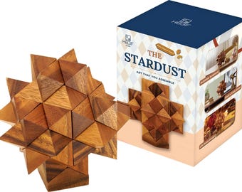 Escultura de madera BSIRI con forma de polvo de estrellas, estante de madera para mesa de centro, elemento decorativo.