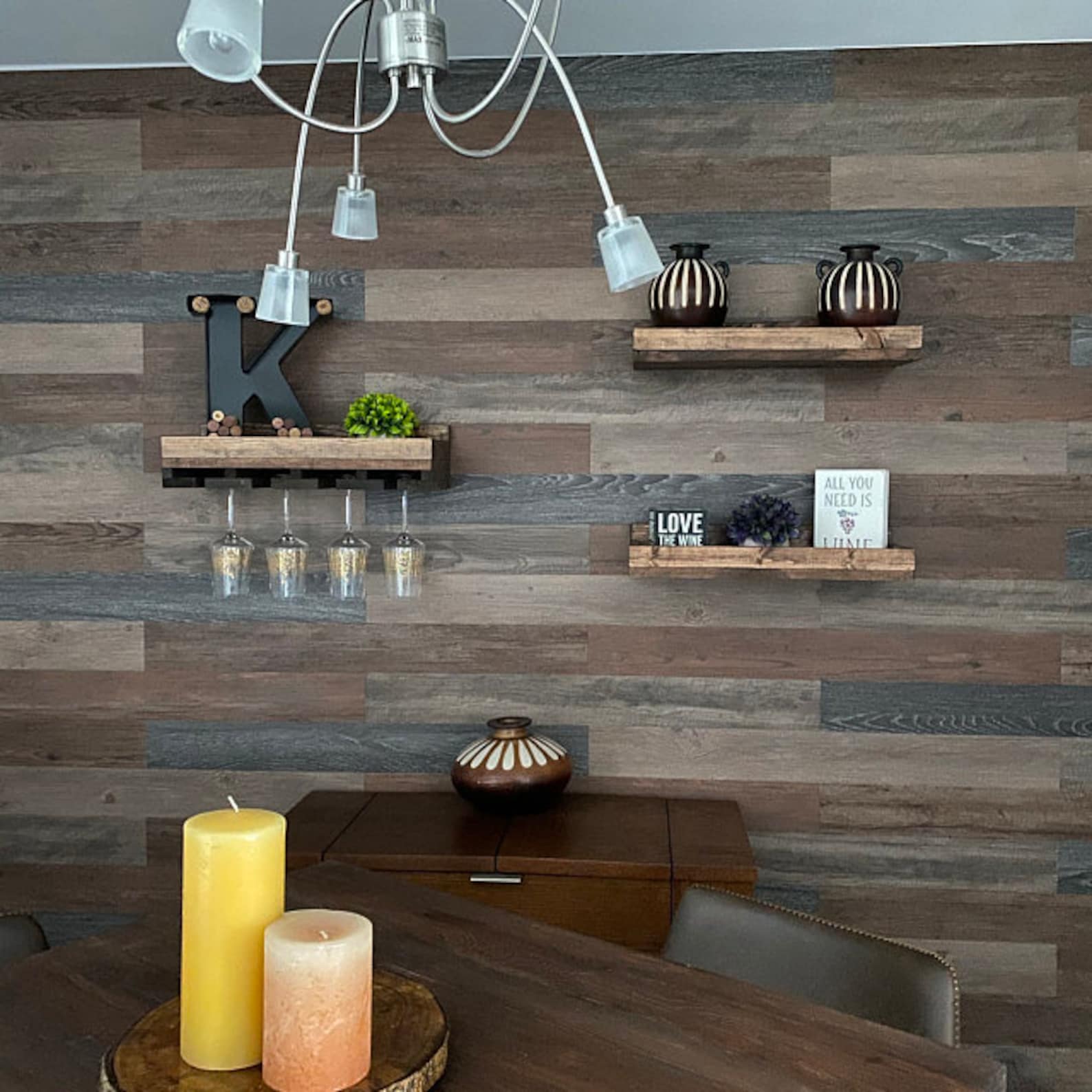 Low Profile Wood Wine Rack the Low Riser Shelf & Hanging - Etsy