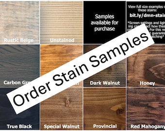 Stain Samples (Choose 3)
