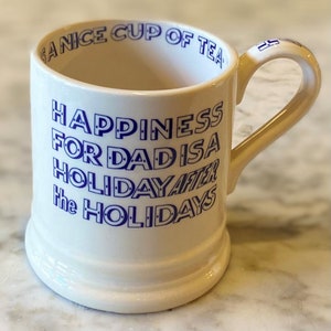 Emma Bridgewater BTM Dad Happiness 1/2 Pint Mug