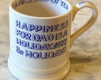 Emma Bridgewater BTM Dad Happiness 1/2 Pint Mug