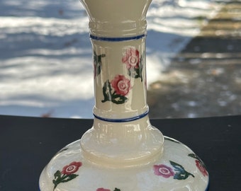 Vintage Brixton Scattered Rose Candlestick