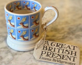 Emma Bridgewater Christmas Stamp  1/2 Pint Mug