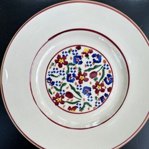 Assiette n°1 Prairie de fleurs sauvages Nicholas Mosse