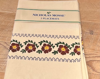 Nicholas Mosse Old Rose Placemat Set/2 Style 2