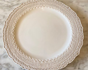 Arte Italica Cream Finezza Dinner Plate