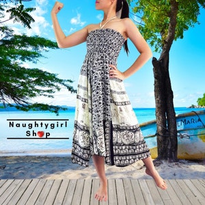 Women Maxi Dress,Gypsy Dress Skirt,Rayon Dress,Skirt Boho Dress,Hippie Dress,Summer Beach Dress Skirt Clothing Elephant Black (DS41)
