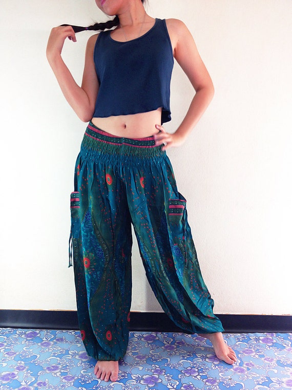 Women Trouser Thai Pants Yoga Pants Aladdin Pants Thai Pants | Etsy