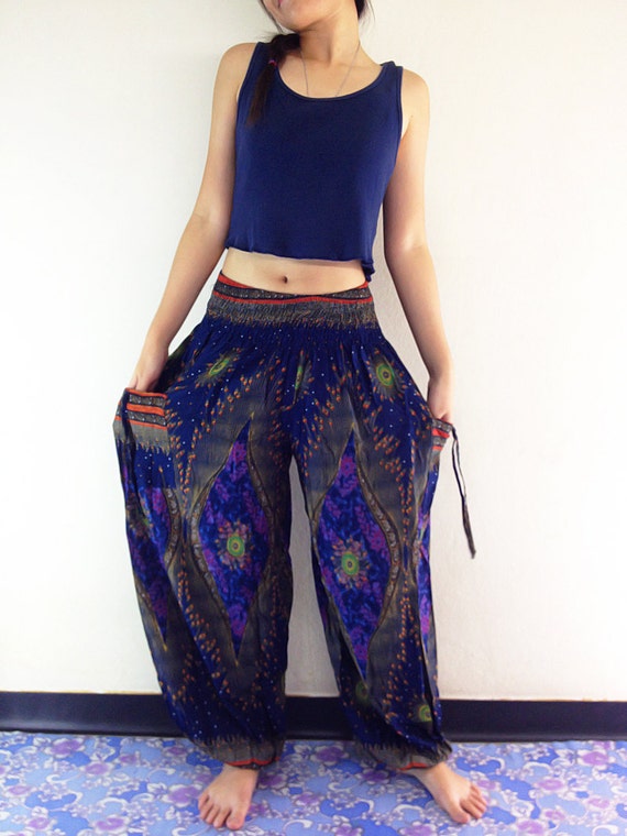 Women Trouser Pants Yoga Pants Aladdin Pants Maxi Pants Boho | Etsy