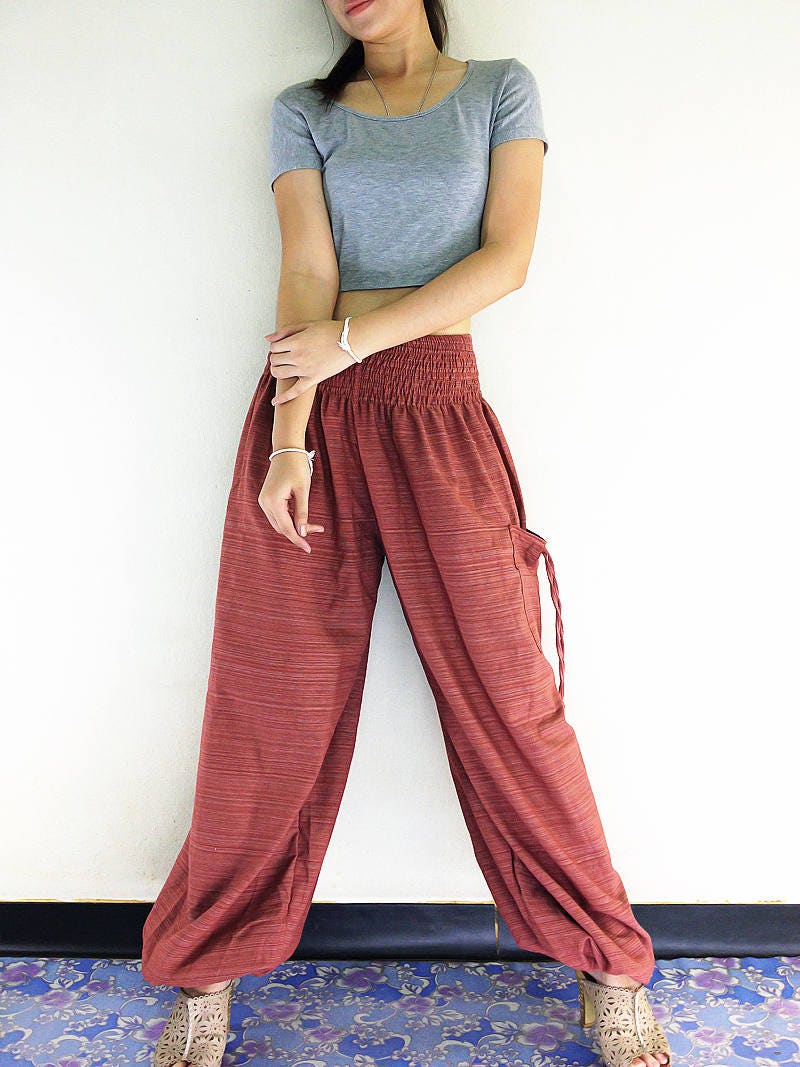 Thai Women Yoga Pants Aladdin Pants 