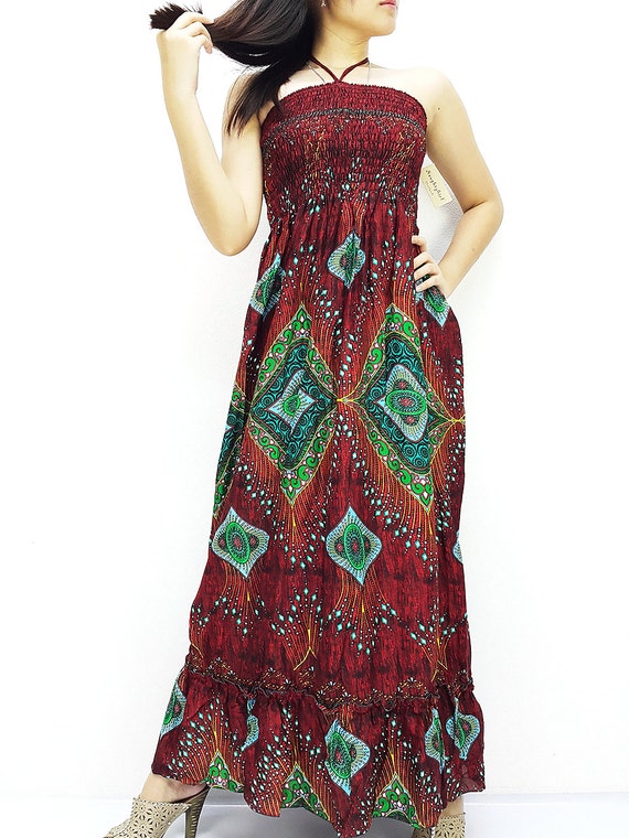 maxi gypsy dress