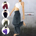 Harem Pants Women,Boho Clothing, Hippie Pants,Yoga Pants,Aladdin Pants,Loungewear Pants,Rayon,Viscose,Comfy Trouser, (TC45) product logo
