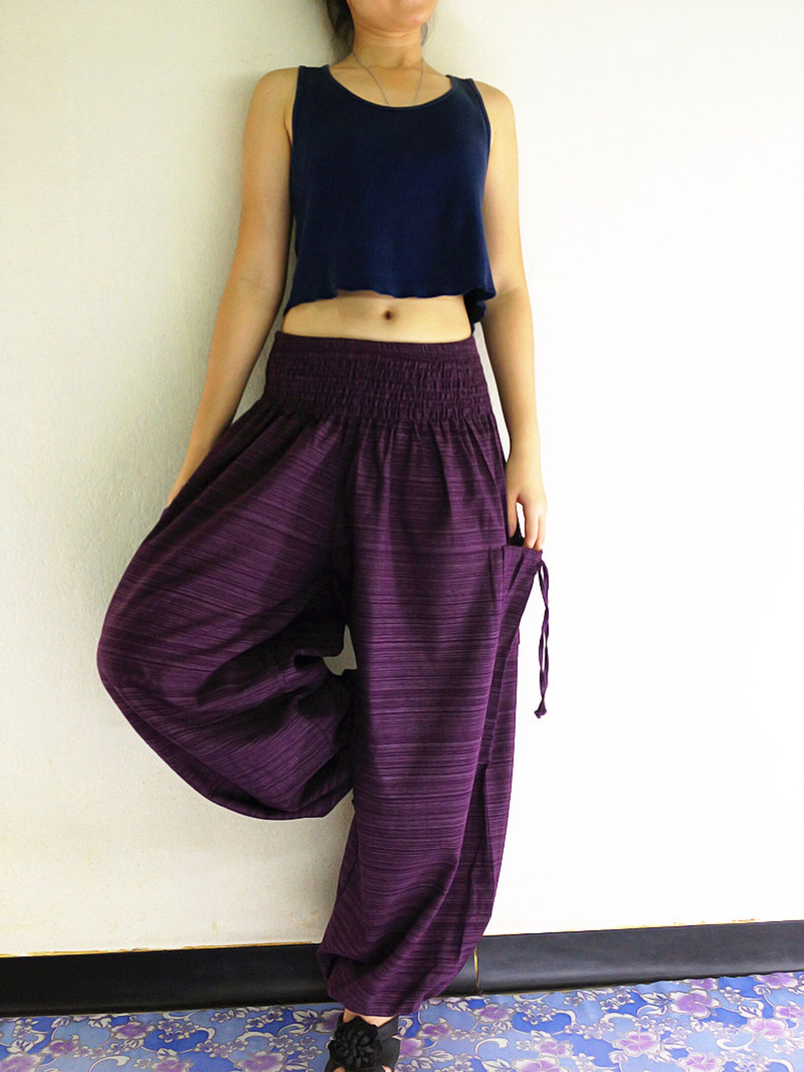 Women Harem Pants Yoga Pants Aladdin Pants Maxi Pants Baggy Etsy