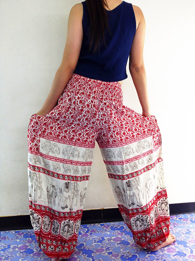 Women Trouser Pants Yoga Pants Aladdin Pants Thai Pants Boho - Etsy