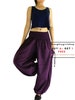 Women Clothing Harem Pants Yoga Pants Aladdin Pants Maxi Pants Baggy Pants Gypsy Pants Clothing Trouser Cotton Pants Purple (TCC19) 