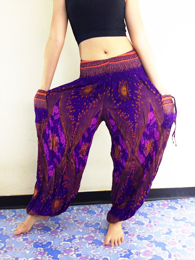 Women Harem Pants Yoga Pants Aladdin Pants Maxi Pants Boho | Etsy