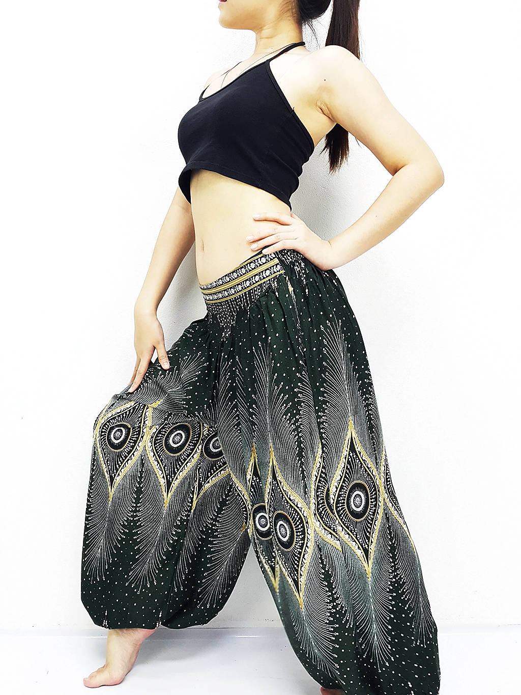 SRT61 Women Harem Pants Yoga Pants Aladdin Pants Thai Pants Etsy