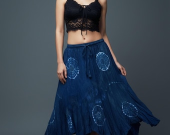 Raquel Allegra Frida Tie-Dye Maxi Skirt - Fashion in a Flash