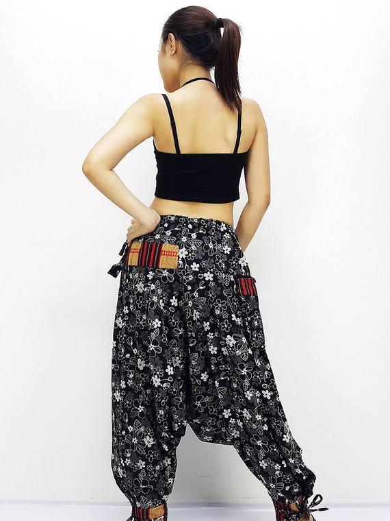 Samurai Pants,cotton Unisex Harem Pants,ninja Pants,aladdin Samurai Pants,cotton Unisex Harem Pants,ninja Pants,aladdin
