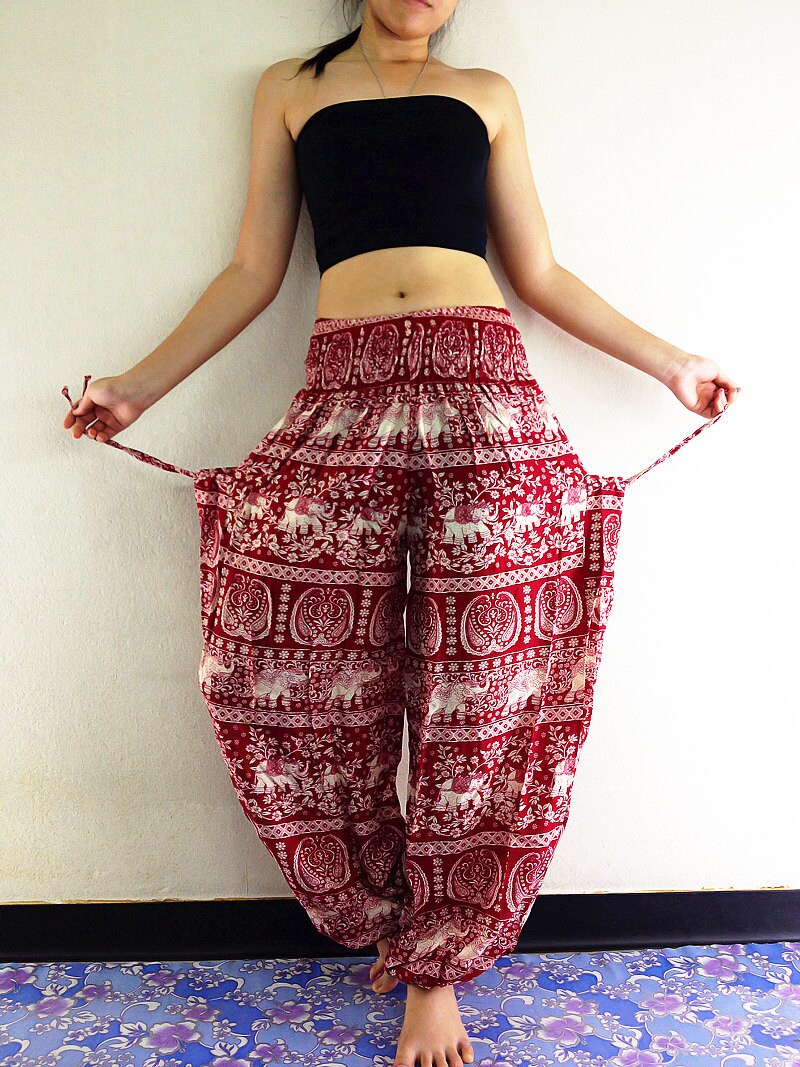 Women Trouser Thai Pants Yoga Pants Aladdin Pants Maxi Pants